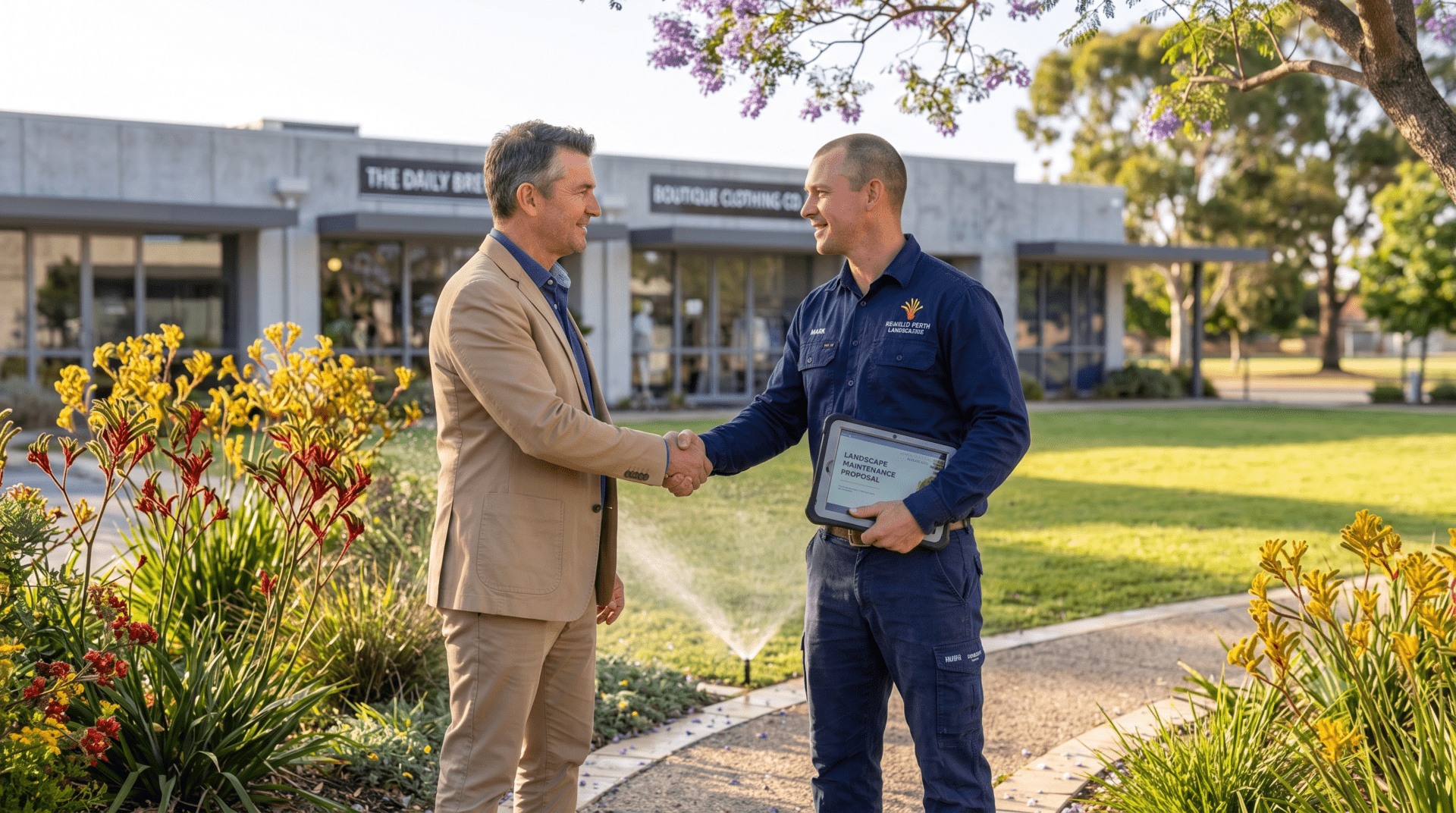 Gemini Generated Image 7k9d9n7k9d9n7k9d Choosing the Right Commercial Garden Maintenance Contractor for Your Business 1
